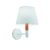 Viokef VILLY black wall lamp