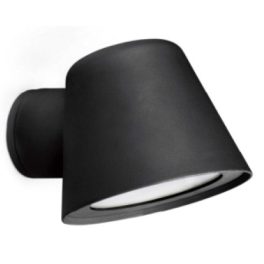 Viokef MARC black outdoor wall lamp