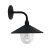 Viokef PILOS black outdoor wall lamp