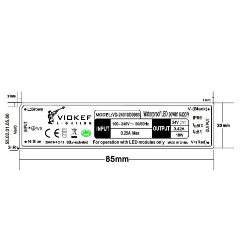Viokef VIO-4182100 power supply (VIO-4182100)
