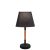Viokef VILLY black table lamp