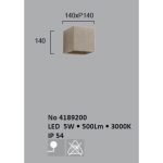 VIOKEF Wall Lamp H:140 Samos - VIO-4189200