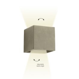 Viokef SAMOS gray wall lamp