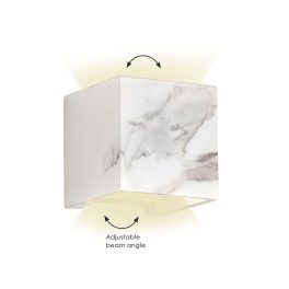 Viokef DAVOS white wall lamp