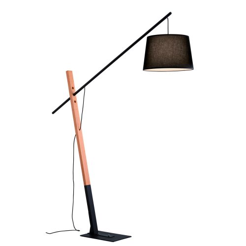Viokef CRANE black indoor floor lamp