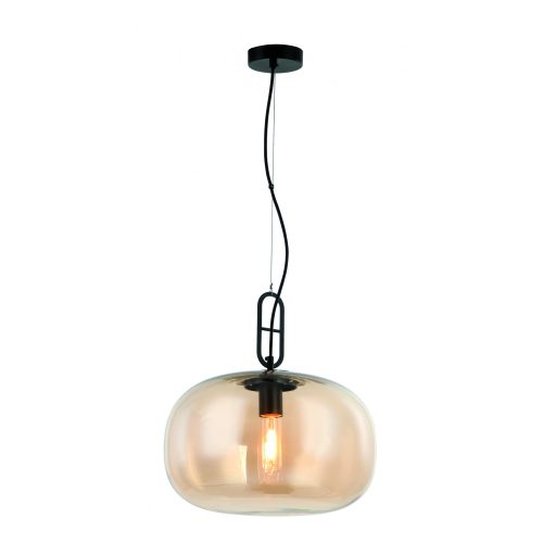 VIOKEF Pendant Light Amber D:350 Retro - VIO-4206501
