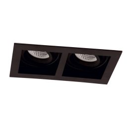 Viokef ARTSI black recessed indoor light
