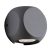 Viokef BALLITO gray wall lamp