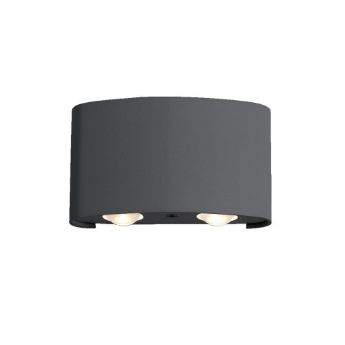 Viokef Twist gray wall lamp