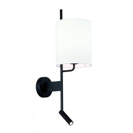 Viokef MARA black wall lamp