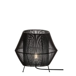 Viokef ZAIRA black table lamp