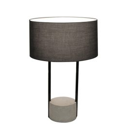 Viokef Allegro black table lamp