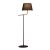 Viokef Largo black indoor floor lamp