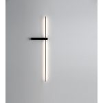 Viokef SLIM black wall lamp