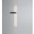 Viokef SLIM black wall lamp