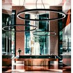 VIOKEF Pendant Lamp Black D:1270 3000K Verdi - VIO-4224200