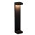 Viokef Quadro black outdoor floor lamp