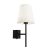 Viokef Sonia black wall lamp