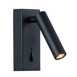 Viokef ZEN black wall lamp