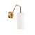 Viokef Elenor black wall lamp