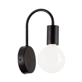 Viokef Jane black wall lamp