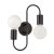 Viokef Jane black wall lamp