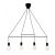 VIOKEF 4/L Pendant Light Gloria - VIO-4233900
