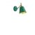 Viokef Menta gold wall lamp