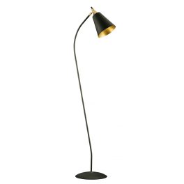 Viokef Menta black indoor floor lamp