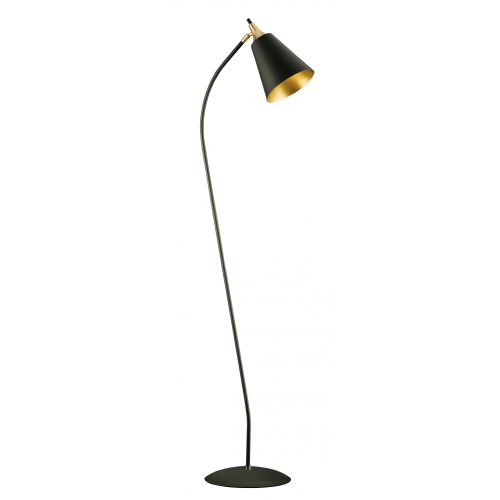 Viokef Menta black indoor floor lamp