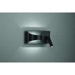 Viokef Jake black wall lamp