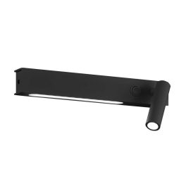 Viokef Molly black wall lamp