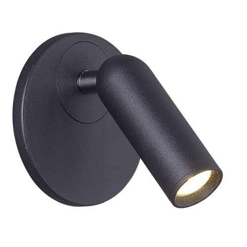 Viokef Emma black wall lamp