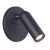 Viokef Emma black wall lamp