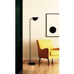 Viokef Ada black indoor floor lamp