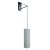Viokef SALINA black wall lamp