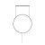Viokef Shadow black wall lamp