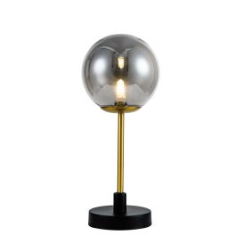 Viokef FIORE black table lamp