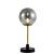 Viokef FIORE black table lamp