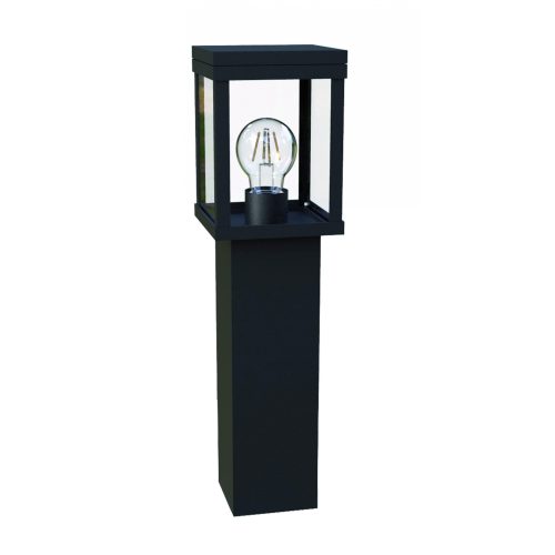Viokef KEROS black outdoor floor lamp