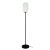 Viokef Astor black indoor floor lamp