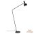 Viokef ARIETTA black indoor floor lamp