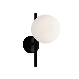 Viokef FLORIS black wall lamp