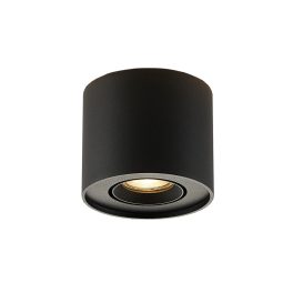 VIOKEF Ceiling light round black Arion - VIO-4260801