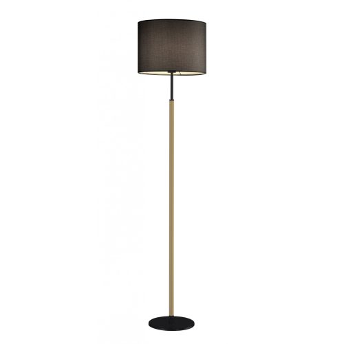 Viokef Alexander black indoor floor lamp