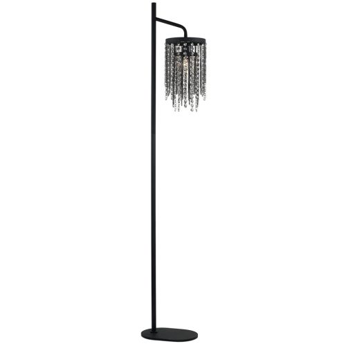 Viokef Julianna black indoor floor lamp