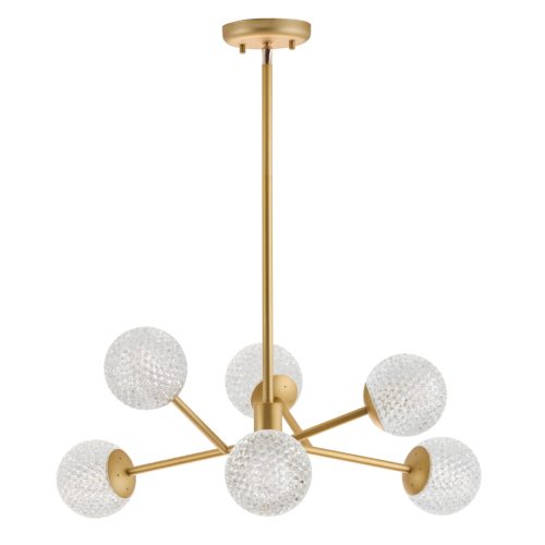 Viokef DIAMOND gold chandelier