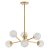 Viokef DIAMOND gold chandelier
