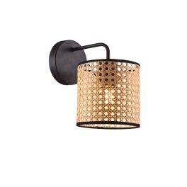 Viokef GHEISA black wall lamp