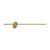 VIOKEF Wall Light Gold Mat Leo - VIO-4271401